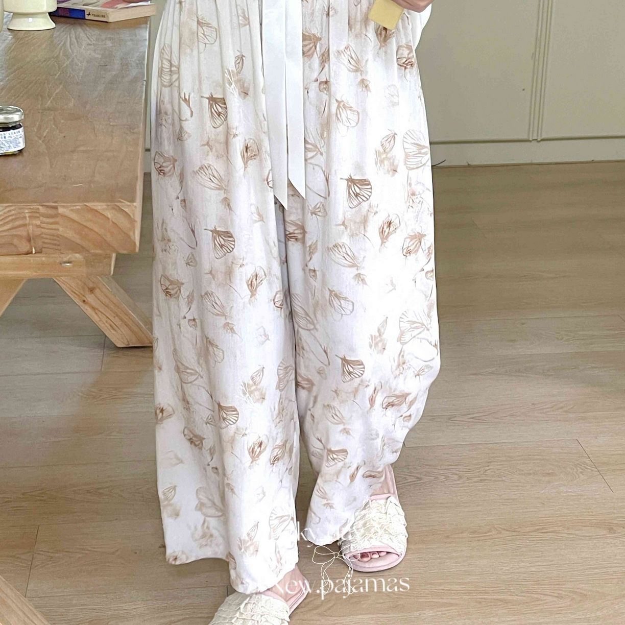 91家纺网 家纺一手货源 找家纺 （总）纽约生活 2025新款人棉阔腿裤