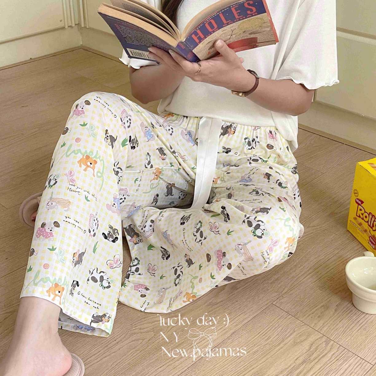 91家纺网 家纺一手货源 找家纺 （总）纽约生活 2025新款人棉阔腿裤