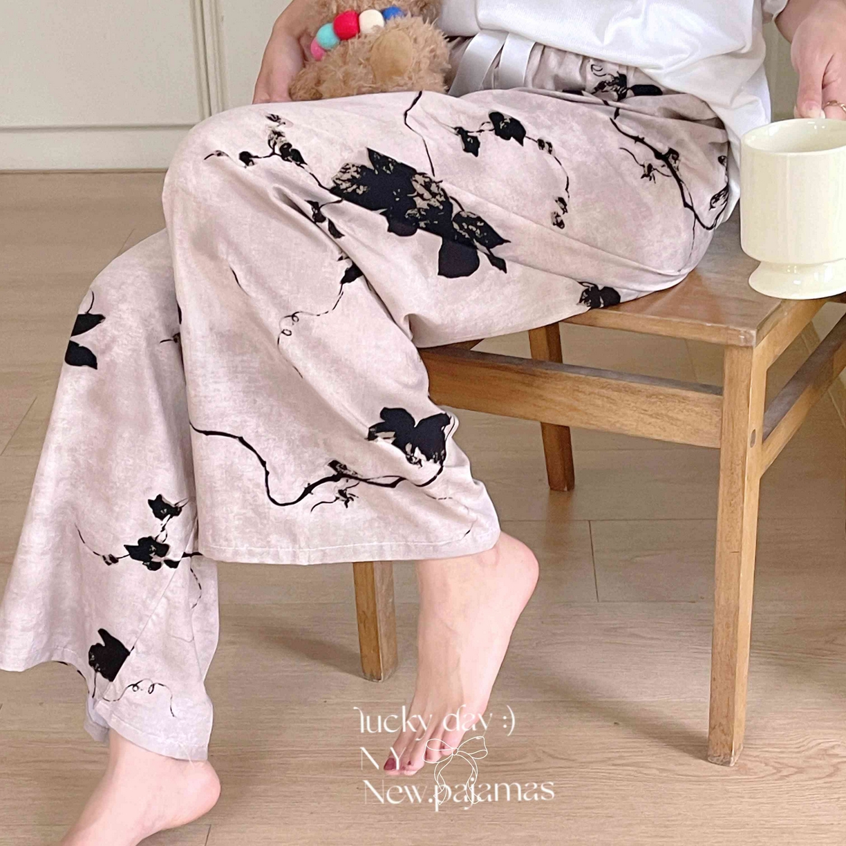 91家纺网 家纺一手货源 找家纺 （总）纽约生活 2025新款人棉阔腿裤