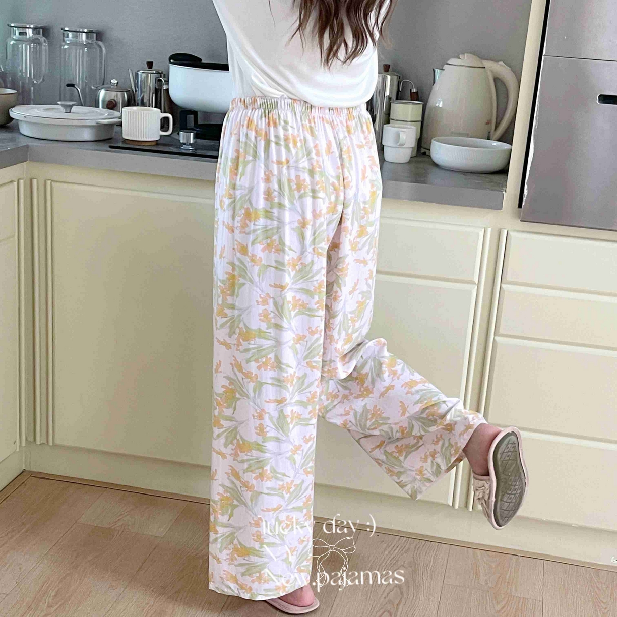 91家纺网 家纺一手货源 找家纺 （总）纽约生活 2025新款人棉阔腿裤