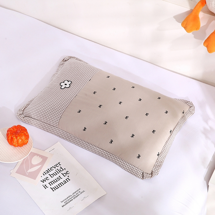 91家纺网 家纺一手货源 找家纺 （总）贤内助家纺 2025新款全棉甜美风荞麦枕枕芯枕头保健枕护肩枕