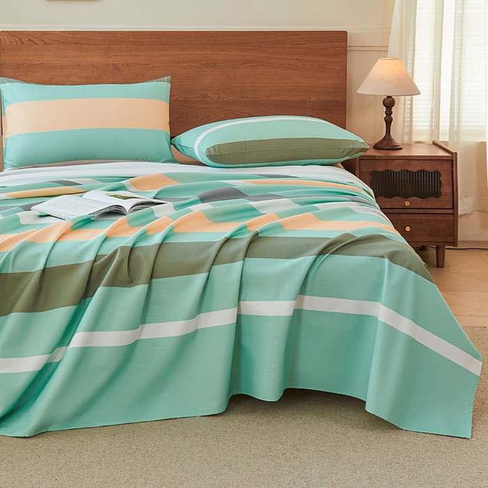 91家纺网 家纺一手货源 找家纺 （总）义博家纺 2025新款纯棉老粗布床单