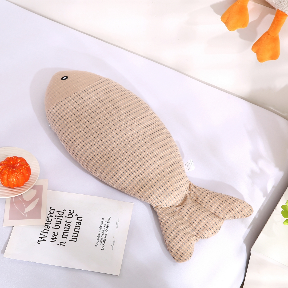 91家纺网 家纺一手货源 找家纺 （总）贤内助家纺 2025新款年年有鱼天然荞麦枕