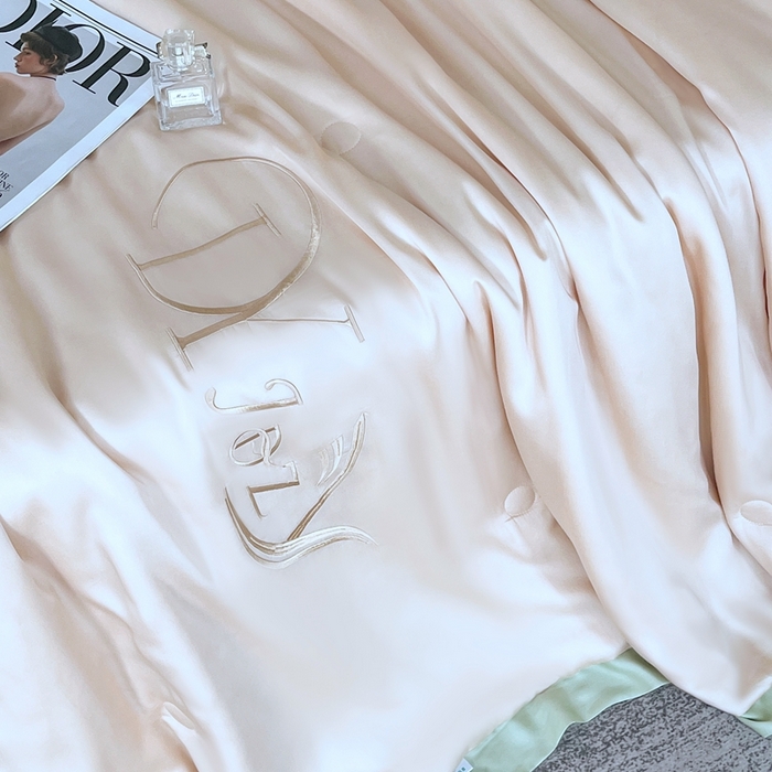 91家纺网 家纺一手货源 找家纺 （总）佳汐蓝家纺 2025新款水洗真丝夏被夏凉被空调被