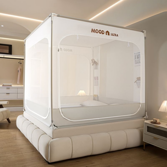 91家纺网 家纺一手货源 找家纺 （总）卓尔居 2025新款成人坐床外穿蚊帐系列mood.ultra