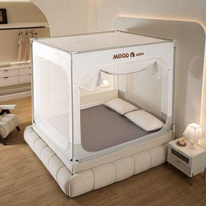 91家纺网 家纺一手货源 找家纺 （总）卓尔居 2025新款成人坐床外穿蚊帐系列mood.ultra