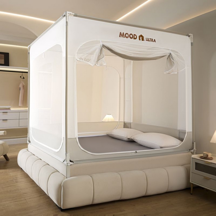 91家纺网 家纺一手货源 找家纺 （总）卓尔居 2025新款成人坐床外穿蚊帐系列mood.ultra