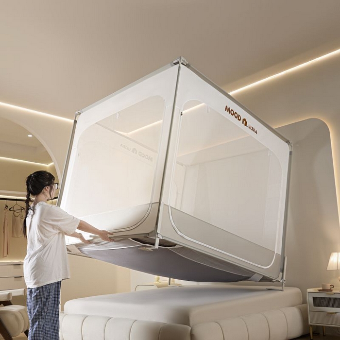 91家纺网 家纺一手货源 找家纺 （总）卓尔居 2025新款成人坐床外穿蚊帐系列mood.ultra