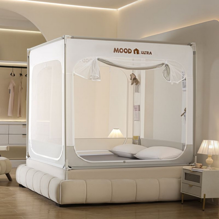 91家纺网 家纺一手货源 找家纺 （总）卓尔居 2025新款成人坐床外穿蚊帐系列mood.ultra