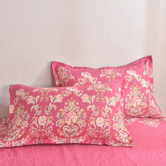 91家纺网 家纺一手货源 找家纺 小雨家纺 【跨境外贸】2026新款芦荟棉韩版花边床裙系列四件套 梦里花都