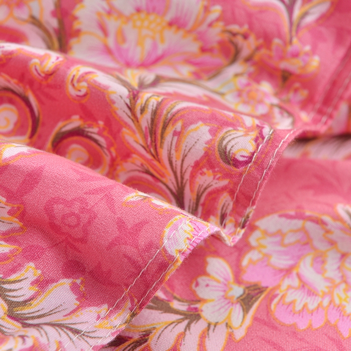 91家纺网 家纺一手货源 找家纺 小雨家纺 【跨境外贸】2026新款芦荟棉韩版花边床裙系列四件套 梦里花都