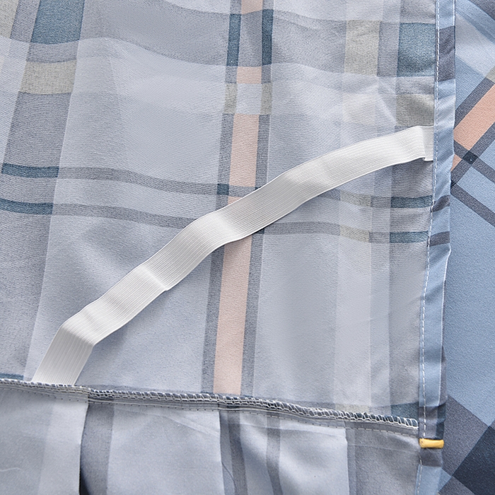 91家纺网 家纺一手货源 找家纺 小雨家纺 【跨境外贸】2026新款芦荟棉韩版花边床裙系列四件套 新动力灰