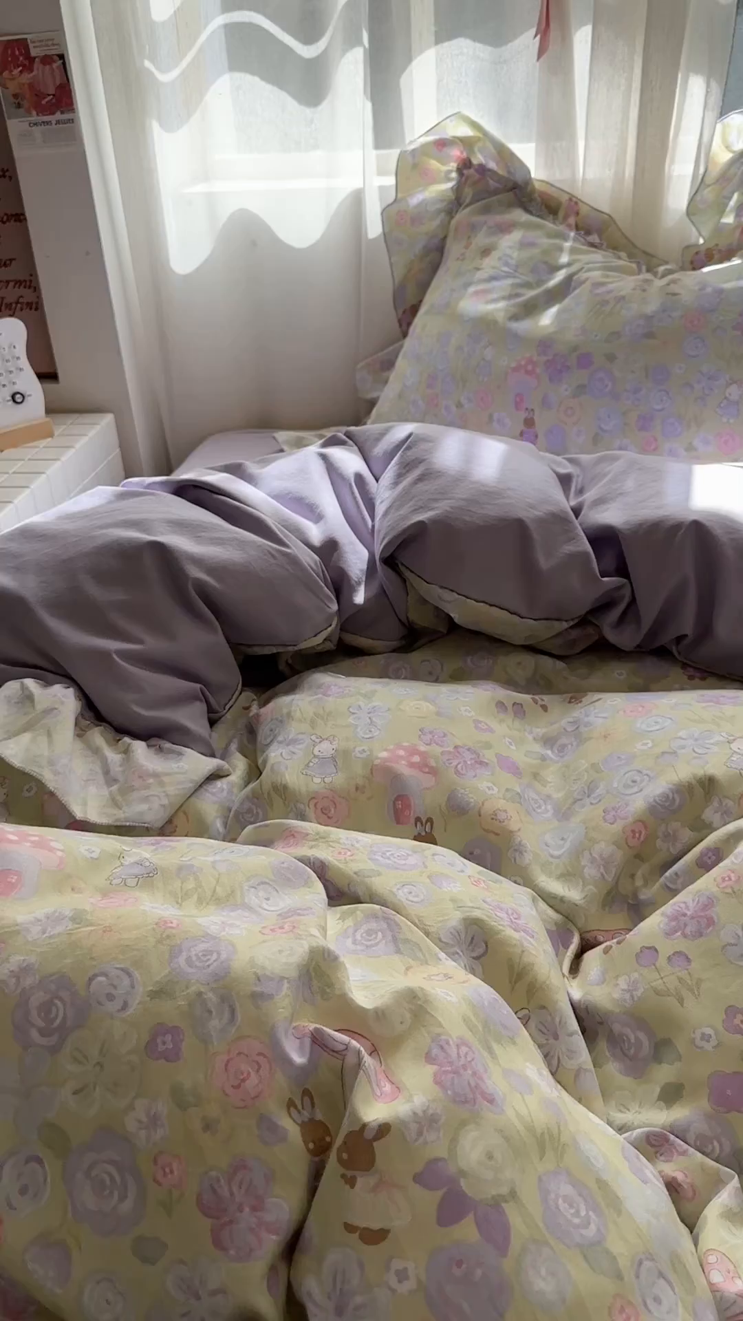 91家纺网 家纺一手货源 找家纺 冕悠家纺 2025新款A类法式花边四件套超柔裸睡级床单被套三件套-风格一+微信提供买家秀 紫栀