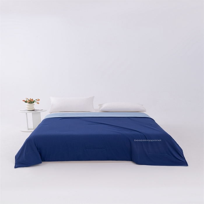 91家纺网 家纺一手货源 找家纺  （总）圣梦莱羽绒家纺 2025亚朵同款PRO2.0锦氨夏凉被30%naia棉冰丝被子被芯（凡质量问题由商家承担）