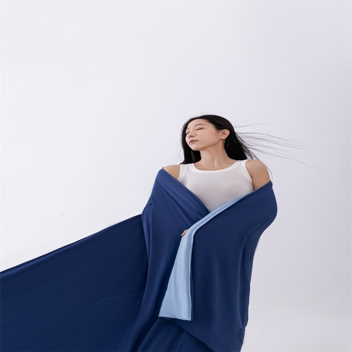 91家纺网 家纺一手货源 找家纺  （总）圣梦莱羽绒家纺 2025亚朵同款PRO2.0锦氨夏凉被30%naia棉冰丝被子被芯（凡质量问题由商家承担）