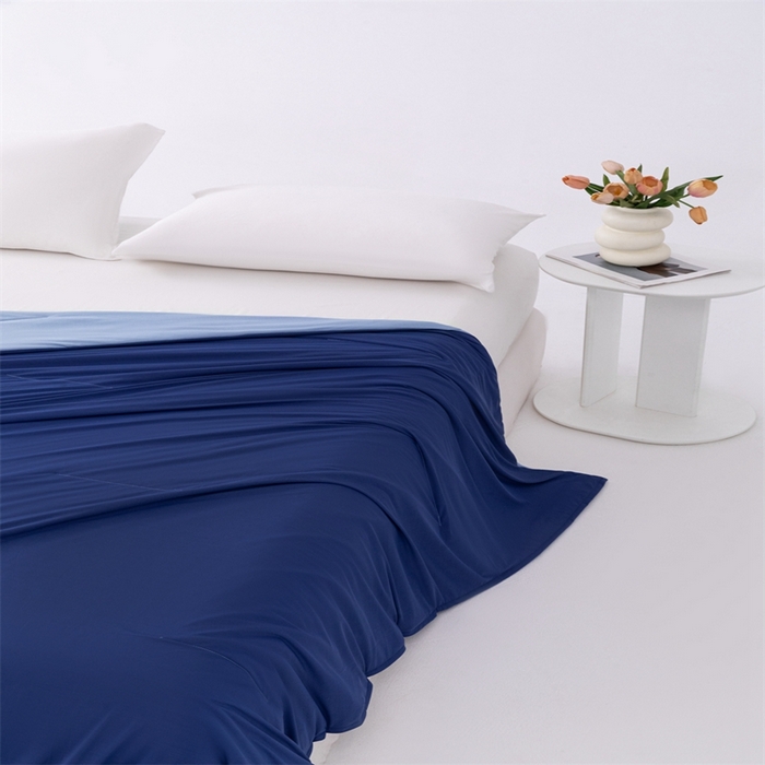 91家纺网 家纺一手货源 找家纺  （总）圣梦莱羽绒家纺 2025亚朵同款PRO2.0锦氨夏凉被30%naia棉冰丝被子被芯（凡质量问题由商家承担）