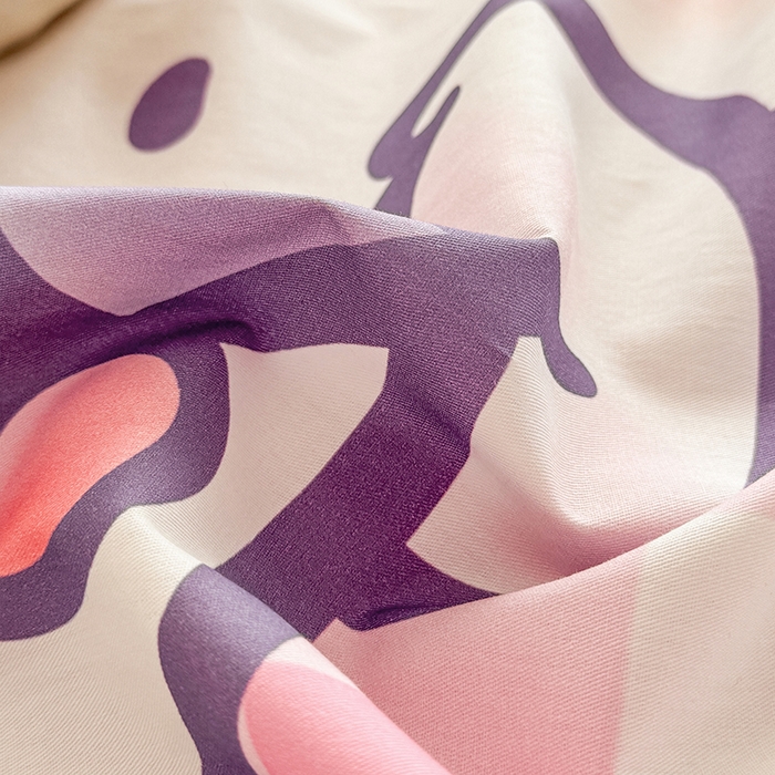 91家纺网 家纺一手货源 找家纺 玉元坊 2025新款三丽鸥白花边被套数码印花大版全棉纯棉卡通三四件套 大版花边-格子库洛米