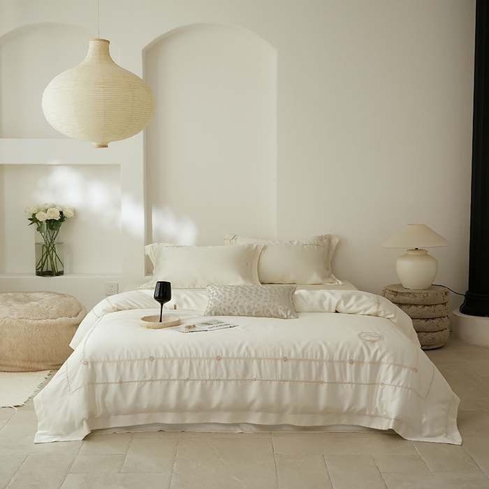 91家纺网 家纺一手货源 找家纺  （总）简纯主义 2025春夏新款60S奥地利进口兰精天丝-茜茜公主