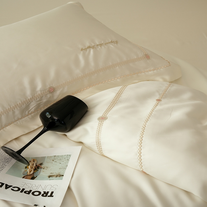 91家纺网 家纺一手货源 找家纺  （总）简纯主义 2025春夏新款60S奥地利进口兰精天丝-茜茜公主