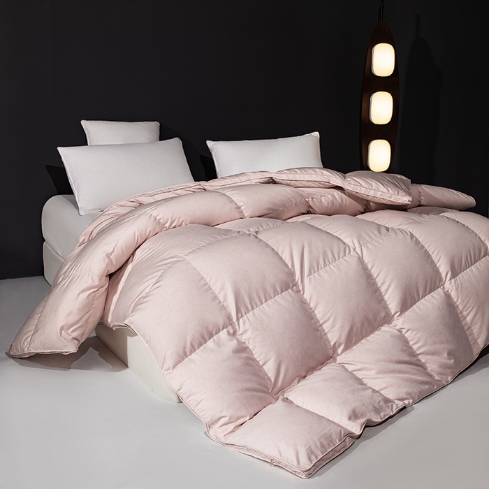 91家纺网 家纺一手货源 找家纺 （总）御眠纺羽绒被壳 2025新款糯棉印花羽绒被95白鹅绒羽绒被壳送充绒管