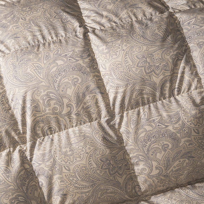 91家纺网 家纺一手货源 找家纺 （总）静若居羽绒被壳 2025新款糯棉印花羽绒被95白鹅绒羽绒被壳送充绒管