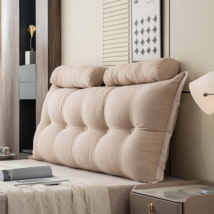 91家纺网 家纺一手货源 找家纺 （总）一兰家纺 2025新款四季通用三角靠垫床头大靠背腰靠沙发靠背可拆洗-希尔系列