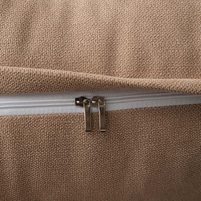 91家纺网 家纺一手货源 找家纺 一兰家纺 2025新款四季通用三角靠垫床头大靠背腰靠沙发靠背可拆洗-希尔系列 希尔-淡雅黄