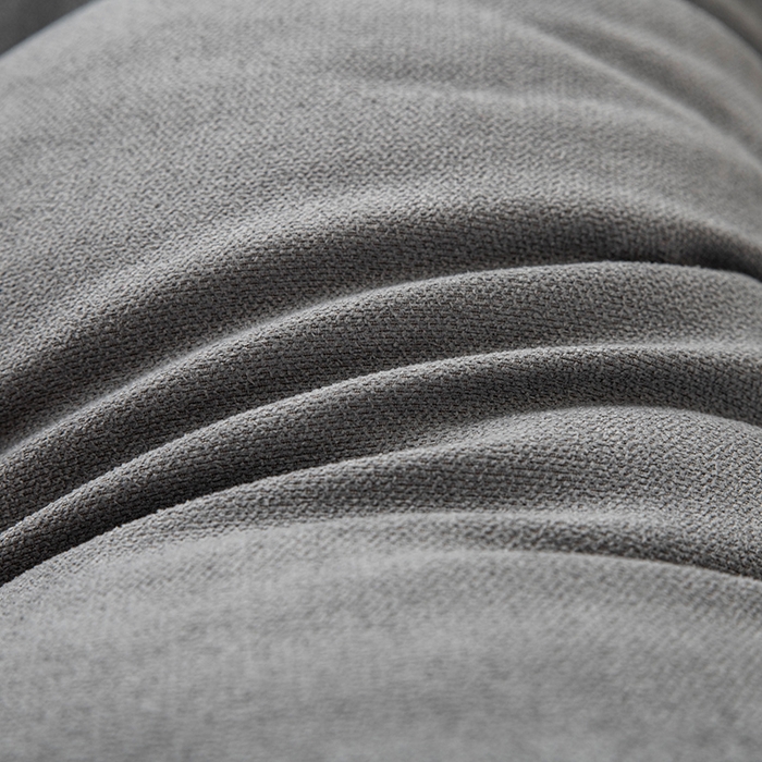 91家纺网 家纺一手货源 找家纺 一兰家纺 2025新款四季通用三角靠垫床头大靠背腰靠沙发靠背可拆洗-希尔系列 希尔-灰色