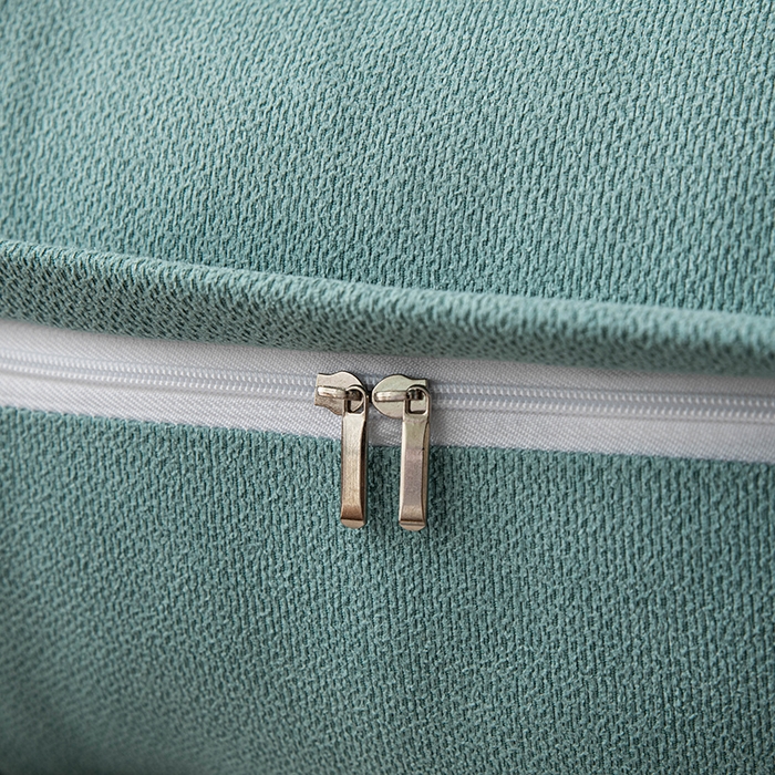 91家纺网 家纺一手货源 找家纺 一兰家纺 2025新款四季通用三角靠垫床头大靠背腰靠沙发靠背可拆洗-希尔系列 希尔-水漾蓝