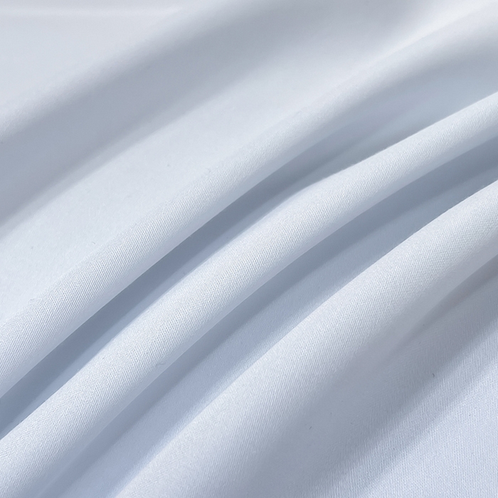 91家纺网 家纺一手货源 找家纺 2025新款轻奢A类长绒棉四件套全棉纯棉全工艺刺绣纯色床单床笠直播爆款床上用品 曼影-慕蓝