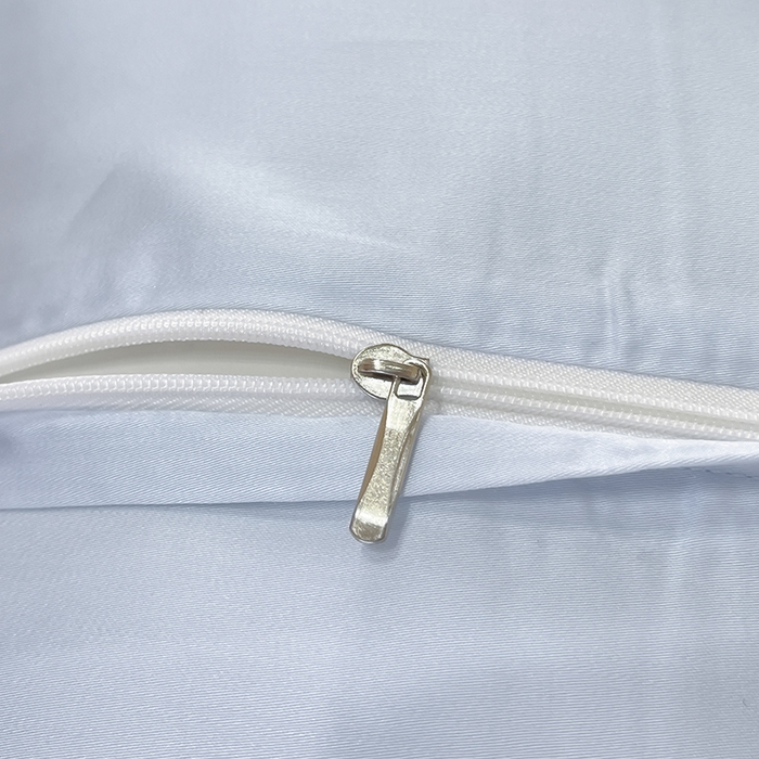 91家纺网 家纺一手货源 找家纺 2025新款轻奢A类长绒棉四件套全棉纯棉全工艺刺绣纯色床单床笠直播爆款床上用品 曼影-慕蓝