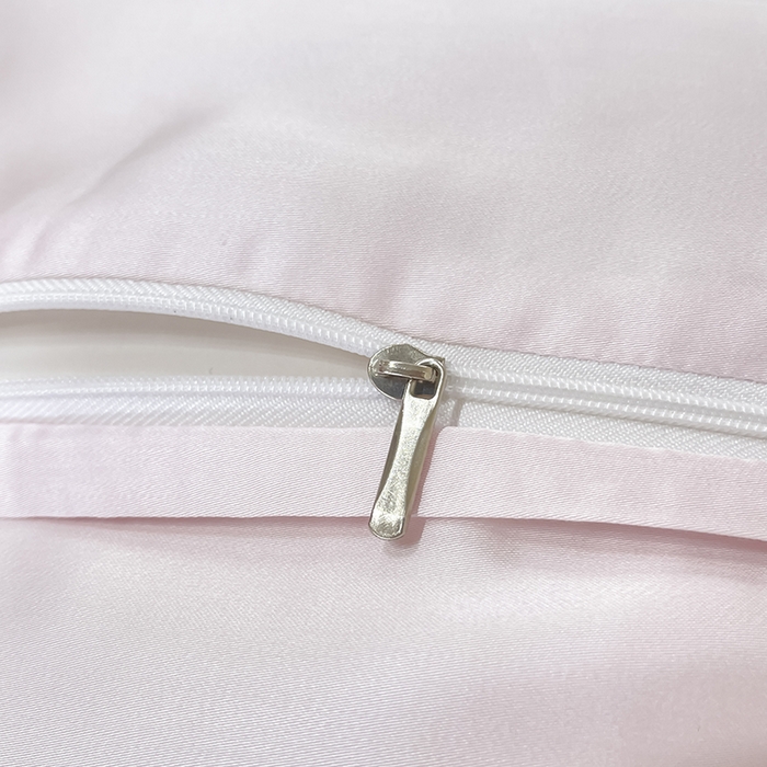 91家纺网 家纺一手货源 找家纺 2025新款轻奢A类长绒棉四件套全棉纯棉全工艺刺绣纯色床单床笠直播爆款床上用品 曼影-白粉