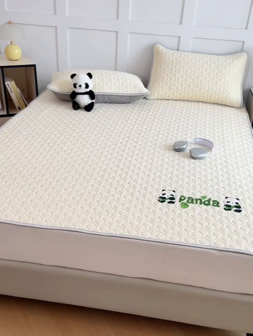 91家纺网 家纺一手货源 找家纺 （总）三盛源 2025新款凉感丝加厚凉席夏季冰丝凉席