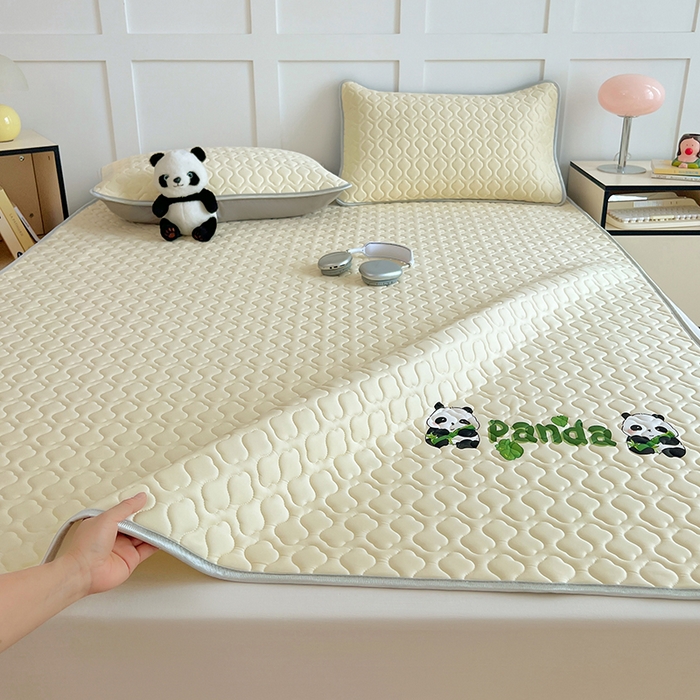 91家纺网 家纺一手货源 找家纺 （总）三盛源 2025新款凉感丝加厚凉席夏季冰丝凉席