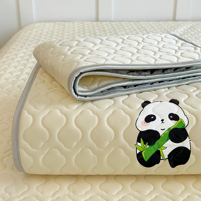 91家纺网 家纺一手货源 找家纺 （总）三盛源 2025新款凉感丝加厚凉席夏季冰丝凉席