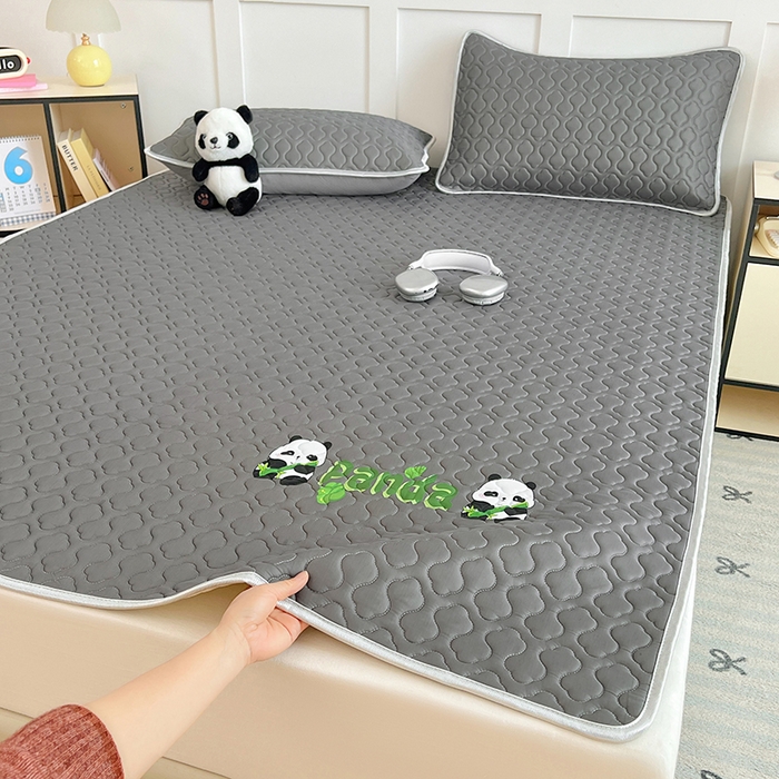 91家纺网 家纺一手货源 找家纺 （总）三盛源 2025新款凉感丝加厚凉席夏季冰丝凉席