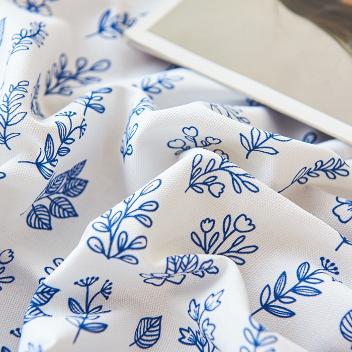 91家纺网 家纺一手货源 找家纺 义博家纺 2025新款纯棉老粗布花边款单床单 恬静花园