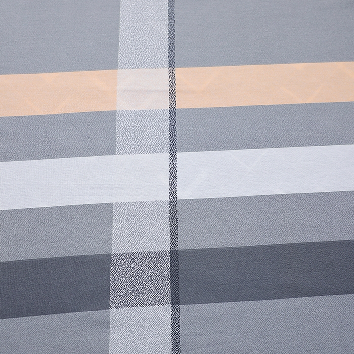 91家纺网 家纺一手货源 找家纺 馨雅家纺 2025新款全棉学生三件套纯棉学生宿舍三件套 巴比伦-灰