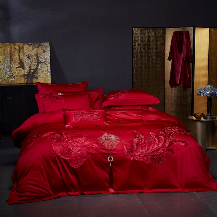 91家纺网 家纺一手货源 找家纺 （总）高大尚婚庆馆 2025新品双股长绒棉提花系列