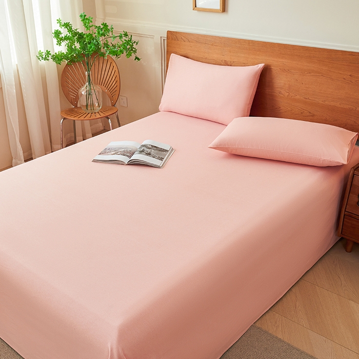 91家纺网 家纺一手货源 找家纺 义博家纺 2025新款纯棉老粗布床单 春日