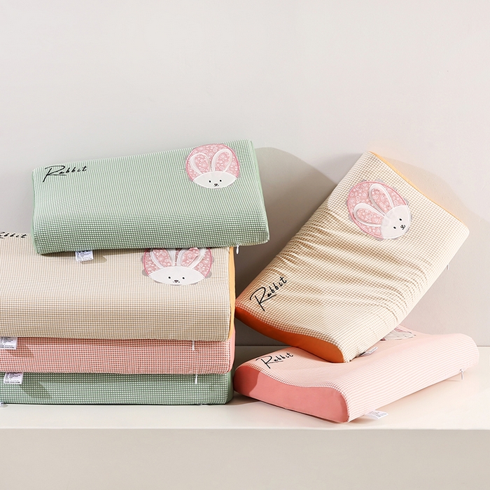 91家纺网 家纺一手货源 找家纺 （总）贤内助家纺 2025新款全棉兔兔枕头枕头枕芯护肩枕保健枕