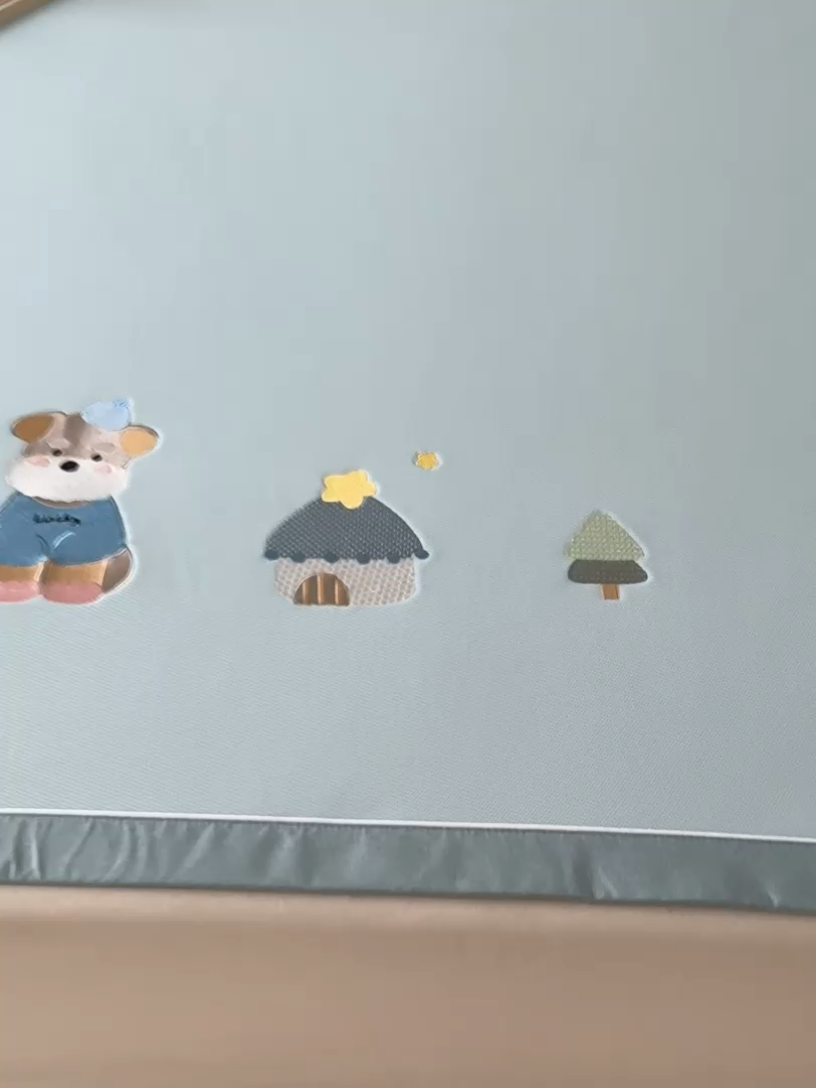 91家纺网 家纺一手货源 找家纺 （总）九花鹿 2025新款凉感PE卡通冰丝席-凉席款