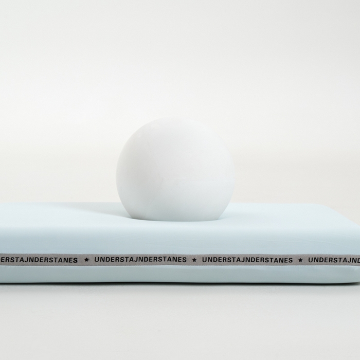 91家纺网 家纺一手货源 找家纺 昕科 2025新款豆芙深睡记忆棉亲子枕-零压生物基记忆棉儿童枕头记忆棉学生枕生物基成人枕芯 蓝色豆芙记忆棉-成人枕 40x70cm/只 