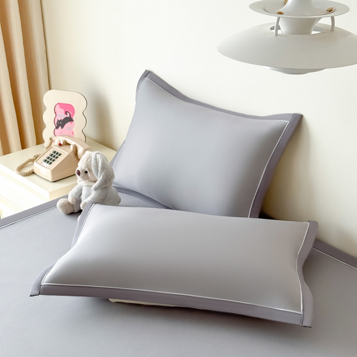 91家纺网 家纺一手货源 找家纺 九花鹿 2025新款凉感PE卡通冰丝席-凉席款 宇航员