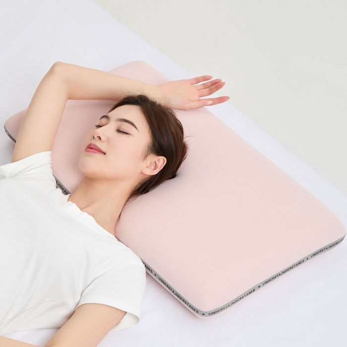 91家纺网 家纺一手货源 找家纺 昕科 2025新款豆芙深睡记忆棉亲子枕-零压生物基记忆棉儿童枕头记忆棉学生枕生物基成人枕芯 粉色豆芙记忆棉-儿童枕 30x47cm/只 