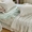 91家纺网 家纺一手货源 找家纺 奥虎家纺 2025新款纯棉花边小竹棉夏被四件套 黎落