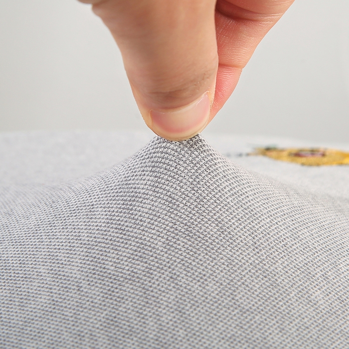 91家纺网 家纺一手货源 找家纺 贤内助家纺 2025新款针织大豆蛋白儿童生物基枕枕芯枕头护肩枕保健枕 灰色 32*50*5/只