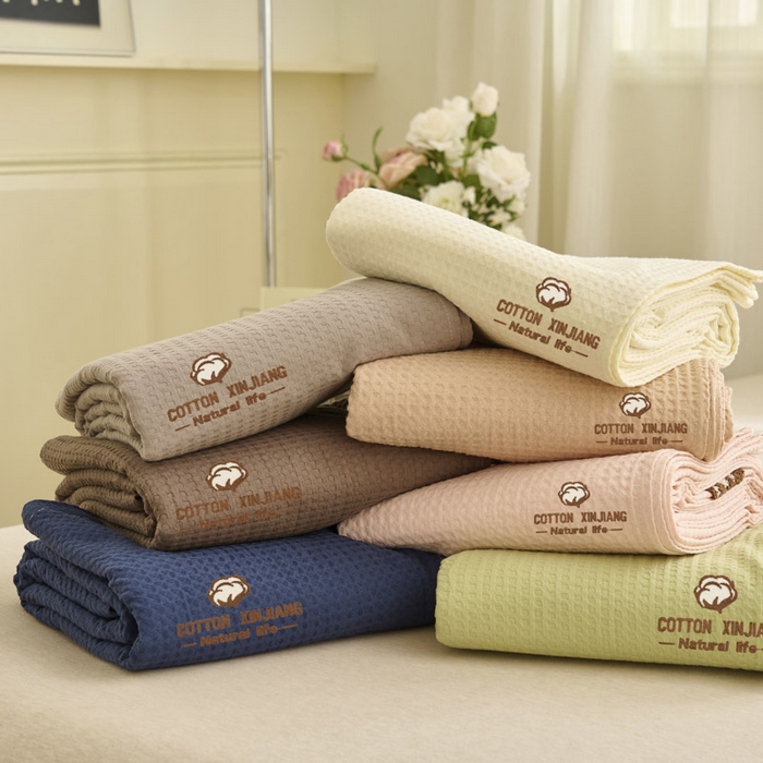 91家纺网 家纺一手货源 找家纺 （总）早晨家纺 2025新款纯棉华夫格床单