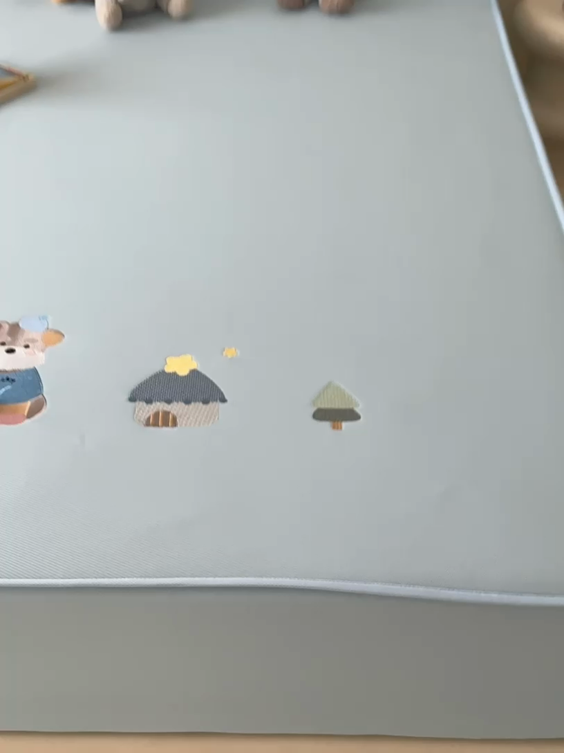 91家纺网 家纺一手货源 找家纺 （总）九花鹿 2025新款凉感PE卡通冰丝席-床笠款