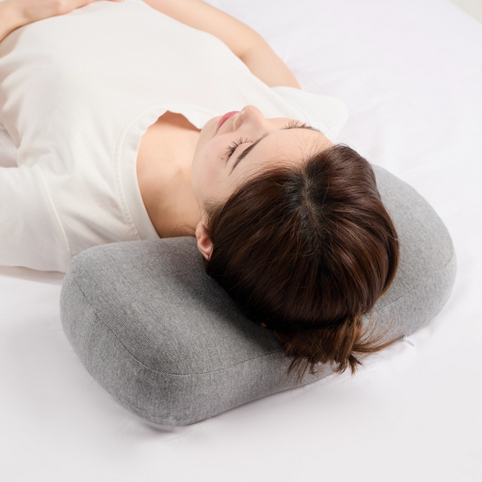 91家纺网 家纺一手货源 找家纺 昕科 2025新款便携记忆棉旅行枕-记忆棉午睡枕旅行出差枕便携小枕头旅游枕头办公司靠枕折叠枕芯 便携小枕头-灰色42x20x9/11cm一只